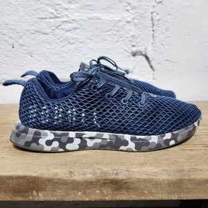 NOBULL Unisex M 8.5 W 10 Navy Blue Mesh Trainer‎ Sneakers Camo Sole Athletic